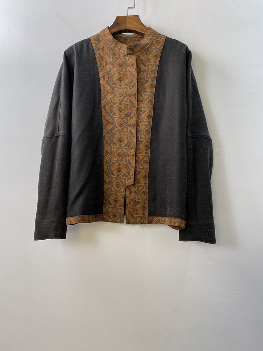 Reversible Vintage Long Sleeve Cardigan Jacket