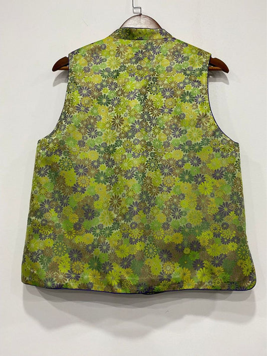 Double-Sided Daisy Vest